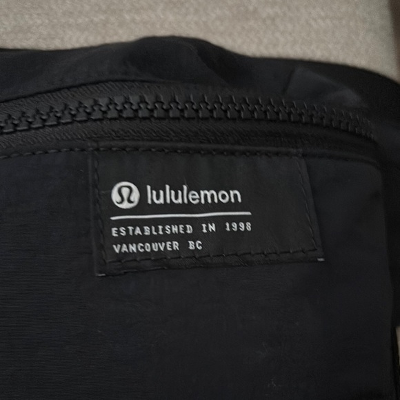 Lululemon Athletica Black Crossbody Bag Sleek Design - Picture 2 of 8